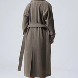 Emilia | Dlouhý oversize vlněný kabát