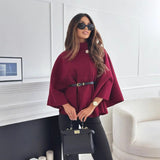 Kamila | Stylový vlnený plášť s vysokým límcem a knoflíkovým zapínáním