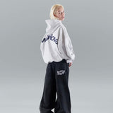 Oversized mikina s potiskem „With Love“